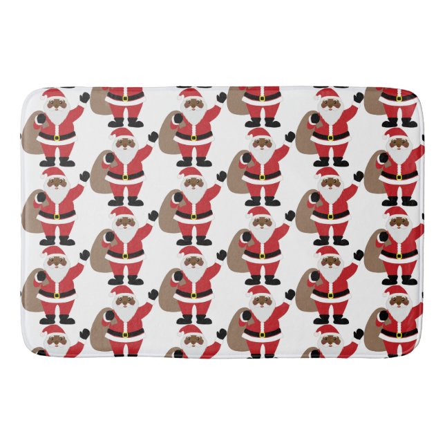 American Santa Claus Holiday Bath Mat Badematte (Vorderseite)