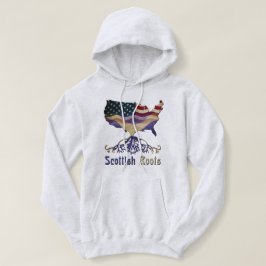 American Scottish Roots Design Hoodie