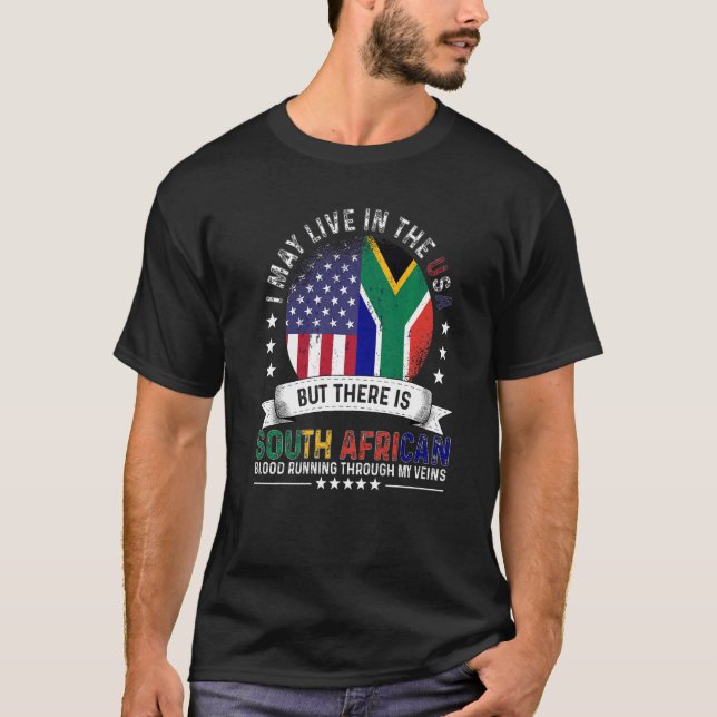 American Scouth African Home in US Patriot South A T-Shirt (Vorderseite)