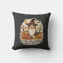 American Shepherd Halloween Retro Hundeliebhaber T
