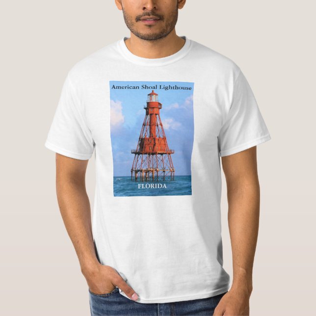 American Shoal Lighthouse, Florida T - Shirt (Vorderseite)