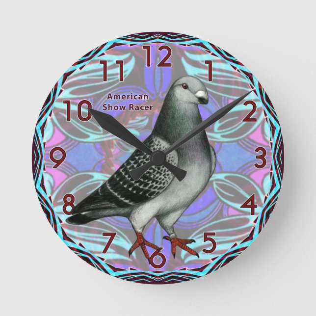 American Show Raclock Runde Wanduhr (Vorderseite)