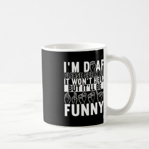 American Sign Language Deaf Awareness 10 Kaffeetasse
