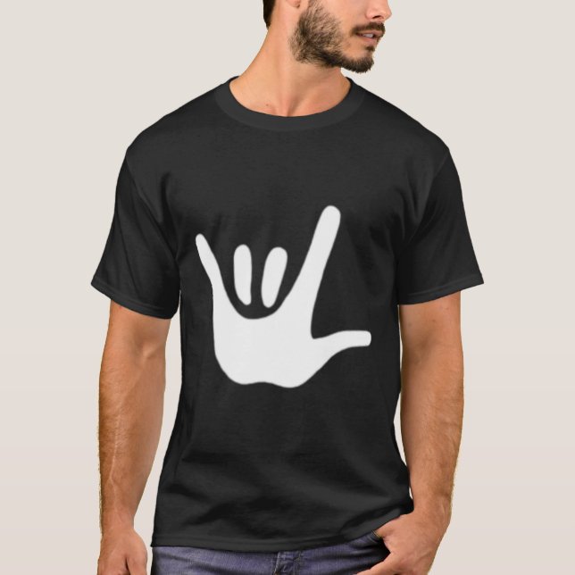 American Sign Language Love Asl Deaf Awareness  T-Shirt (Vorderseite)