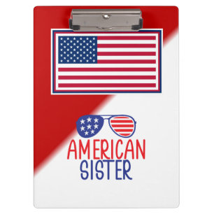 American Sister Klemmbrett