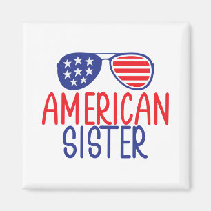 American Sister Magnet