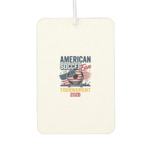 American Soccer Fan Turnier 2026 Vintage-Shirt  Autolufterfrischer