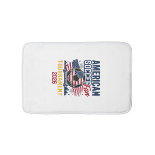 American Soccer Fan Turnier 2026 Vintage-Shirt  Badematte