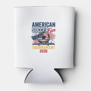 American Soccer Fan Turnier 2026 Vintage-Shirt  Dosenkühler