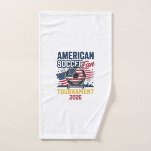 American Soccer Fan Turnier 2026 Vintage-Shirt  Handtuch