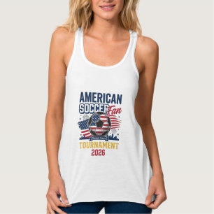 American Soccer Fan Turnier 2026 Vintage-Shirt Tank Top