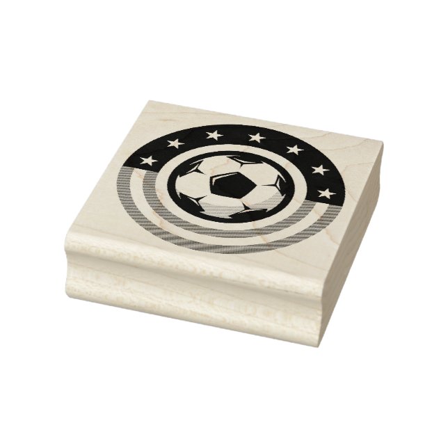 American Soccer Gummistempel (Stempel)