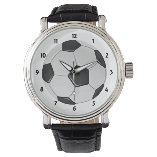 American Soccer or Association Football Armbanduhr (Vorderseite)