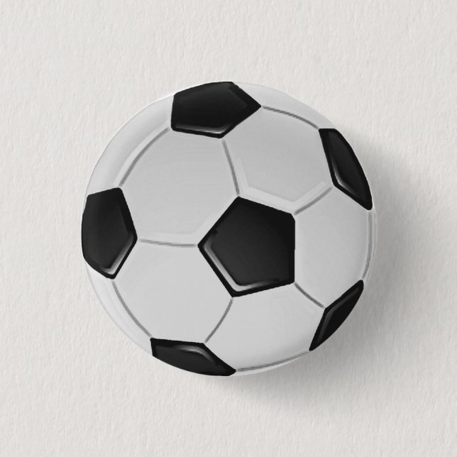 American Soccer or Association Football Button (Vorderseite)