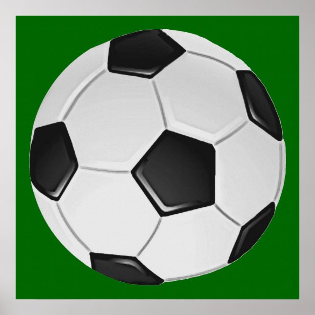 American Soccer or Association Football Poster (Vorne)