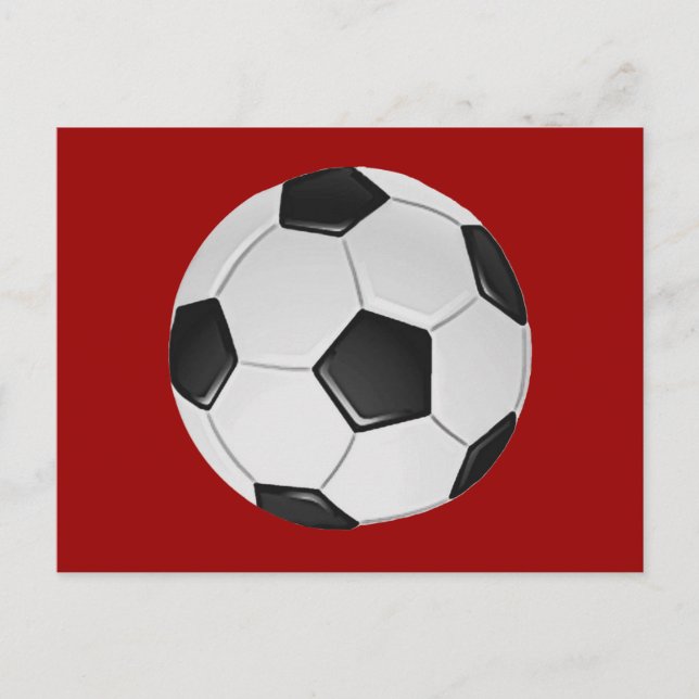 American Soccer or Association Football Postkarte (Vorderseite)