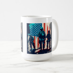 American Soldiers Classic Tasse, 15 oz Kaffeetasse