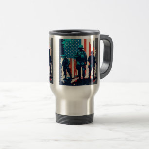 American Soldiers Travel/Pendant Tasse, 15 oz Reisebecher