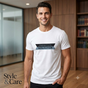 American Solicitor Artistic Design Men-T - Shirt