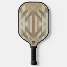 American Southwest Desert Colors Inspired Artwork Pickleball Schläger