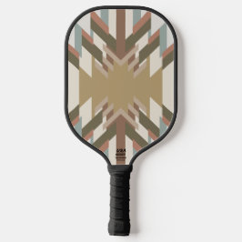 American Southwest Desert Colors Inspired Design Pickleball Schläger