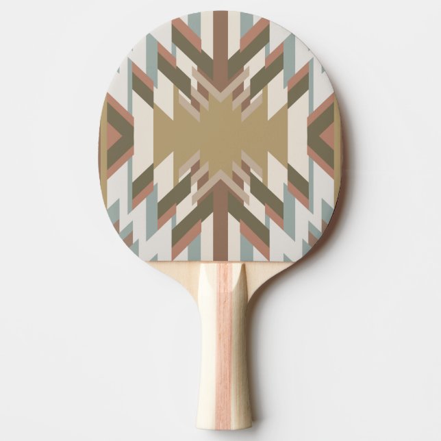 American Southwest Desert Colors Inspired Design Tischtennis Schläger (Vorderseite)