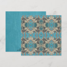 American Southwestern Patterned Art And Colors