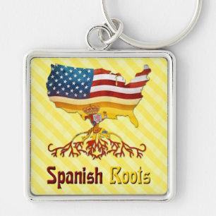 American Spanish Roots Schlüsselanhänger