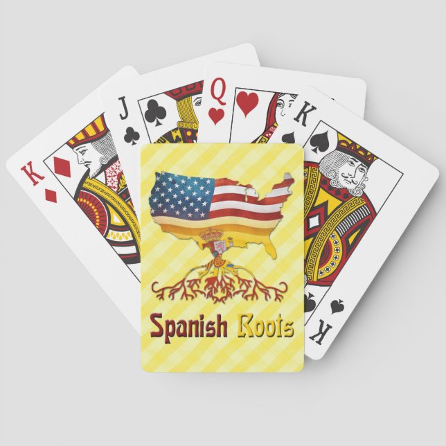 American Spanish Roots Spielkarten (Rückseite)