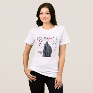 American Spirit Shine weiß Tri-Blend Shirt