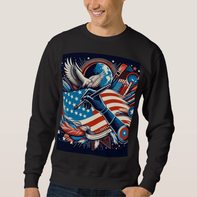 American Spirit: The Latest Hoodie Trends (Vorderseite)