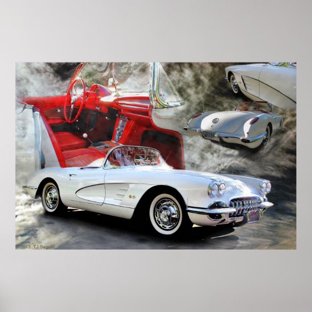 American Sports Car Poster (Vorne)
