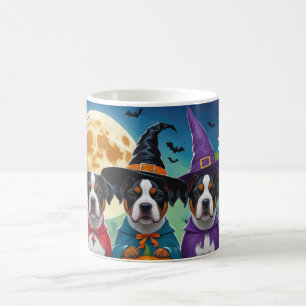 American Staffordshire Dog Pumpkin Halloween Funny Kaffeetasse