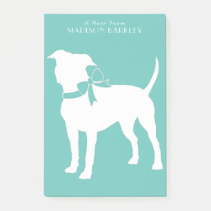 American Staffordshire Pit bull Doppy Puppy Post-it Klebezettel