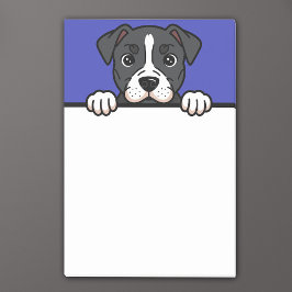 American Staffordshire Terrier Custom Amstaff Dog Post-it Klebezettel