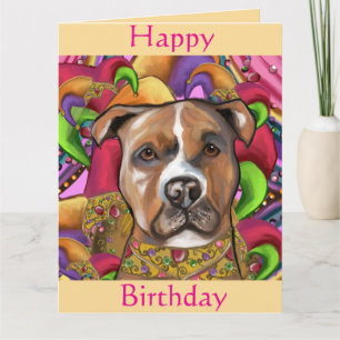 AMERICAN STAFFORDSHIRE TERRIER KARTE