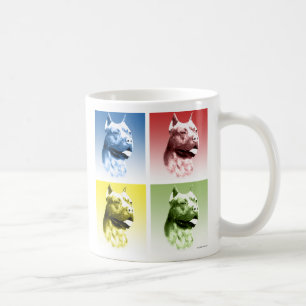 American Staffordshire Terrier Pop Art Tasse