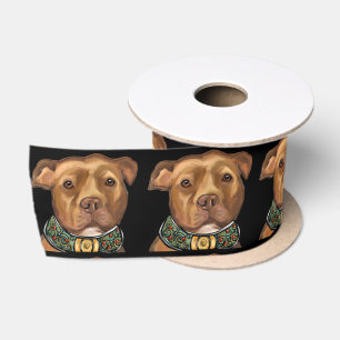AMERICAN STAFFORDSHIRE TERRIER SATINBAND