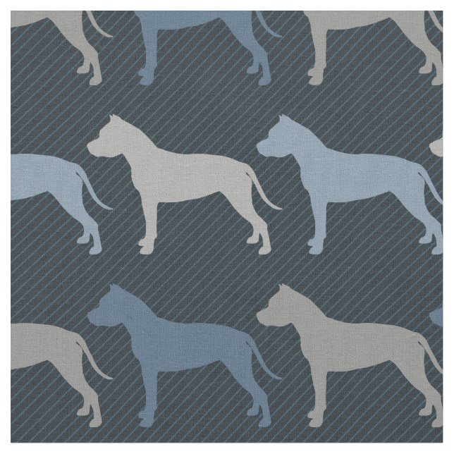 American Staffordshire Terrier Stoff (Nahaufnahme)