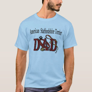 American Staffordshire Terrier Vater Apparel T-Shirt