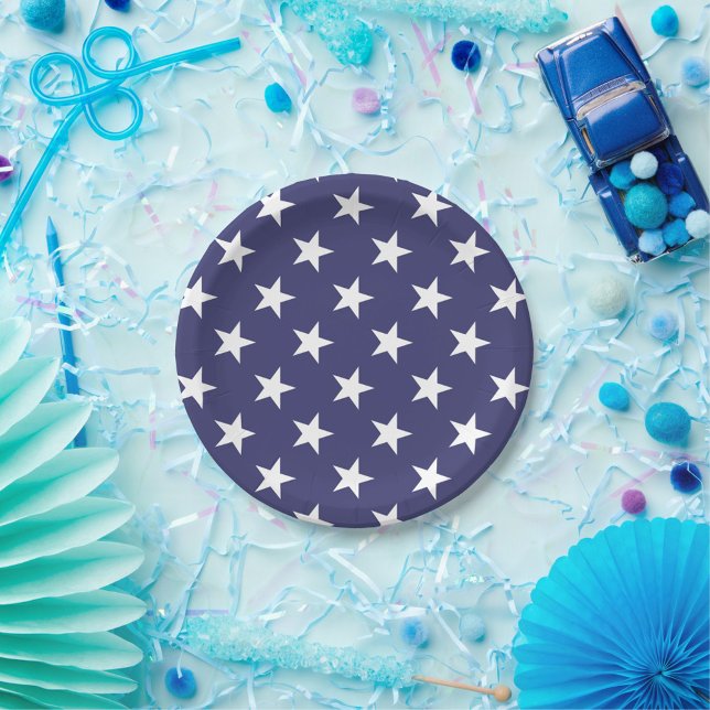 American Stars Paper Plate Pappteller (Von Creator hochgeladen)