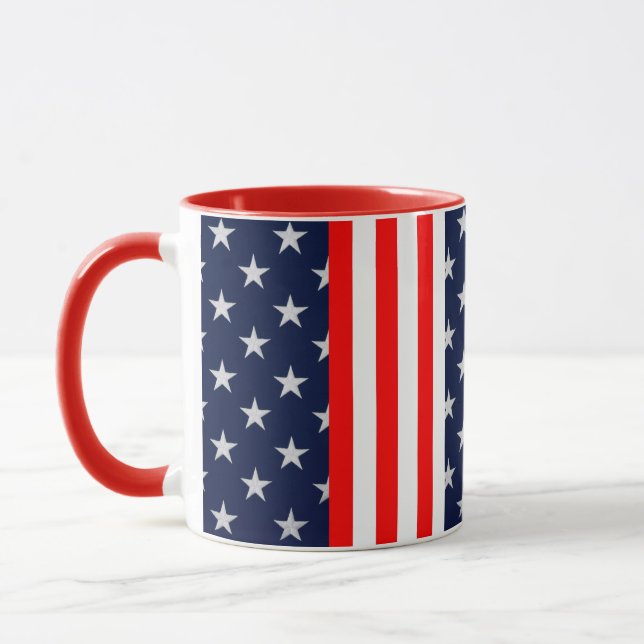 American Stars & Stripes Zwei-Tone Tasse (Links)
