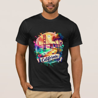 American State Map T-Shirts – Retro usa map