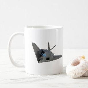 American Stealth Attack Aircraft Kaffeetasse