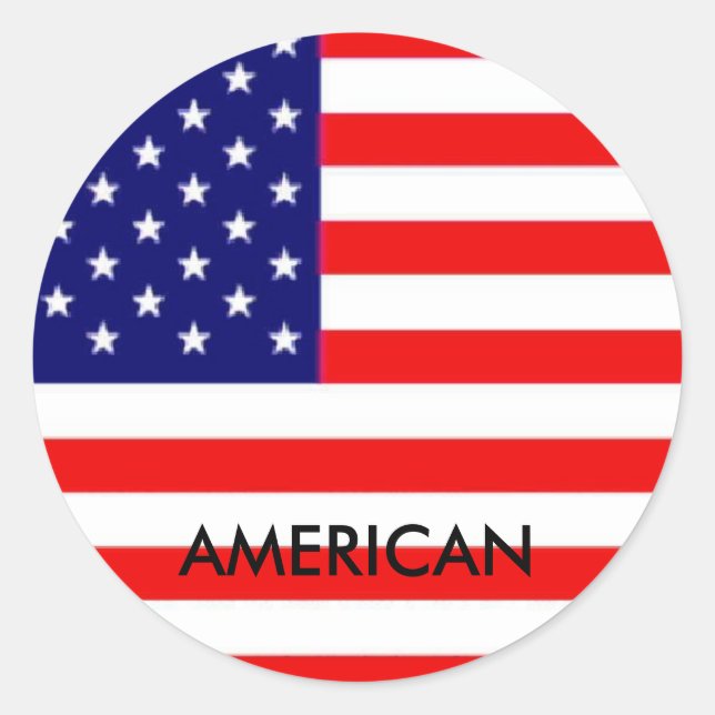 American Sticker (Vorderseite)