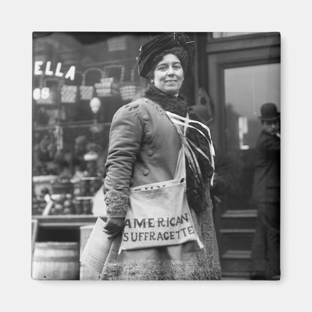 American Suffragette, 1910 Magnet (Vorne)