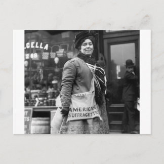 American Suffragette, 1910 Postkarte
