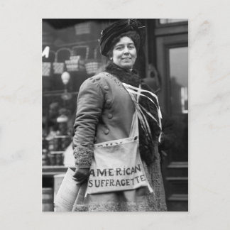 American Suffragette, 1910 Postkarte