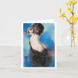 American Sunday cover Illustration, Rolf Armstrong Karte