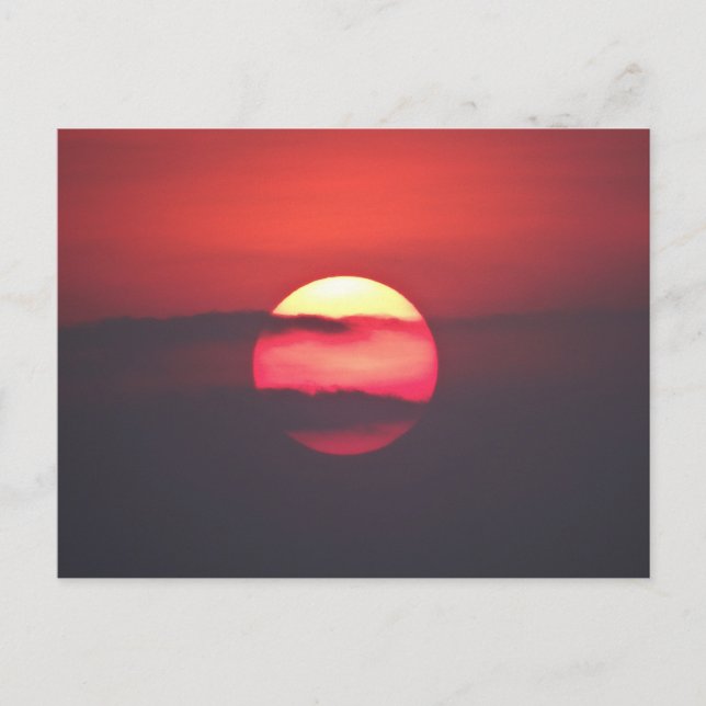 American Sunset (58) Postkarte (Vorderseite)